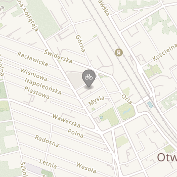 Serwus Rowerowy na mapie