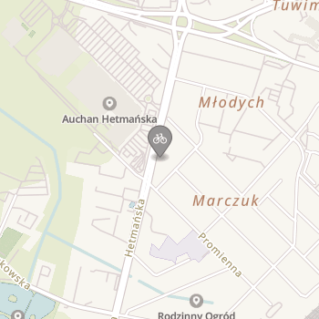 Luki Team Rowery na mapie