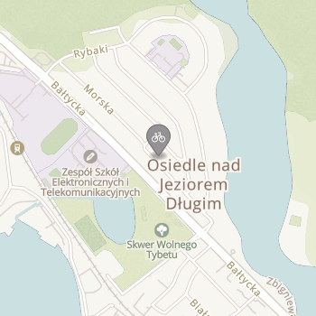 Serwis nad Długim na mapie