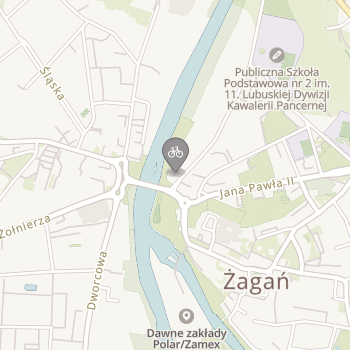 Centrum Rowerowe Żagań na mapie