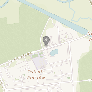na Piastach na mapie