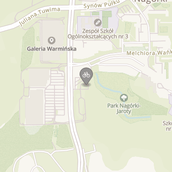 Centrum Rowerowe Olsztyn na mapie