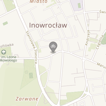 Sklep rowerowy na mapie