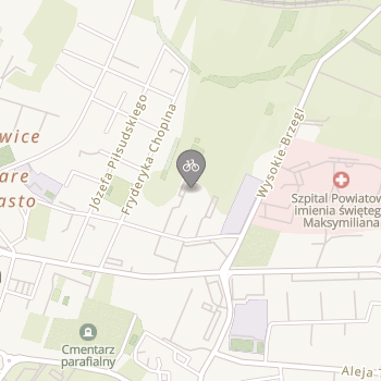 Fabryka Rowerowa na mapie