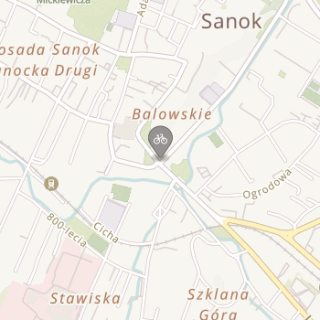 Centrun Rowerowe Start Sanok na mapie