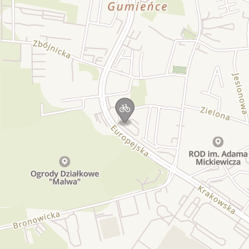 Protour Bike. Service. Cafe na mapie