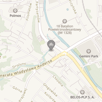 Bike. Store na mapie