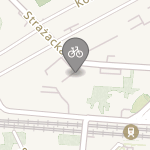 Kross Strażacka Warszawa na mapie