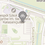 Bicykl na mapie